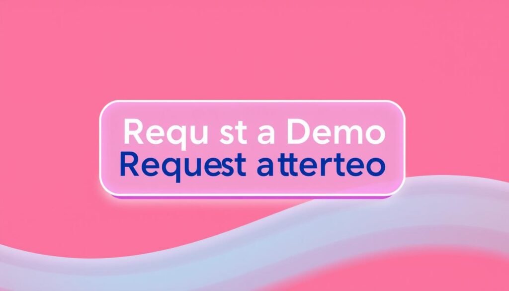 A vibrant, modern illustration of a "Request a Demo" button or call-to-action, showcasing Tenable's cybersecurity solutions. The button should be the focal point, rendered in a bold, eye-catching style against a clean, minimalist background. Use a warm, inviting color palette that aligns with Tenable's branding, with subtle gradients and soft lighting to create depth and a sense of professionalism. The button should convey a clear, actionable message, encouraging the viewer to explore Tenable's offerings. Incorporate relevant design elements like icons, shapes, or subtle textures to enhance the visual appeal and emphasize the "Get Started" theme. The overall composition should be well-balanced, drawing the viewer's attention to the key CTA without distracting from the article's main content.