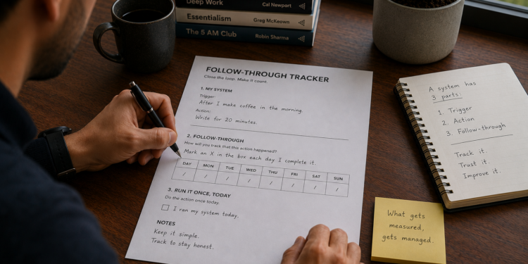 How Do You Know If Your System Is Actually Working? (The Part Most People Never Track)